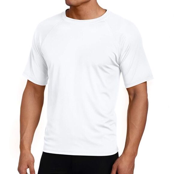 Kanu Surf Solid Rashguard UPF 50+ Swim Shirt C4 - Picture 1 of 5
